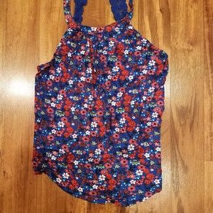 Self Esteem Tops - Women's Self Esteem brand floral tank top Self Esteem Tops - Women's Self Esteem brand floral tank top